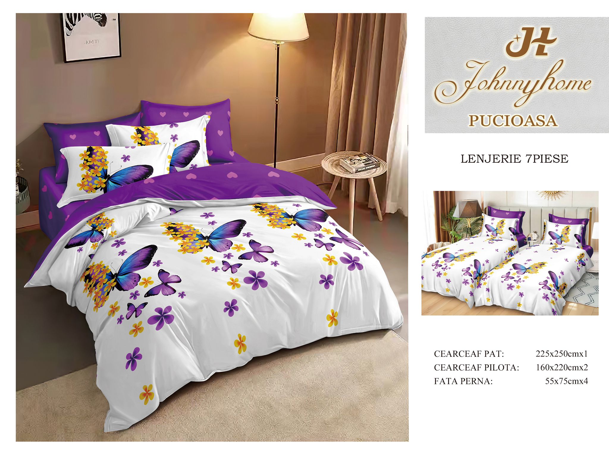 Спално бельо с два плика K-10