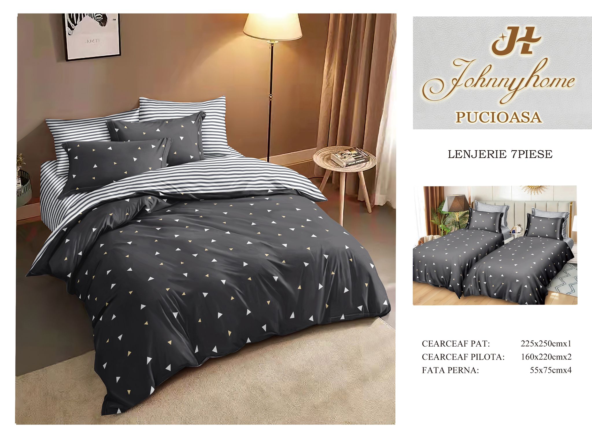 Спално бельо с два плика K-24