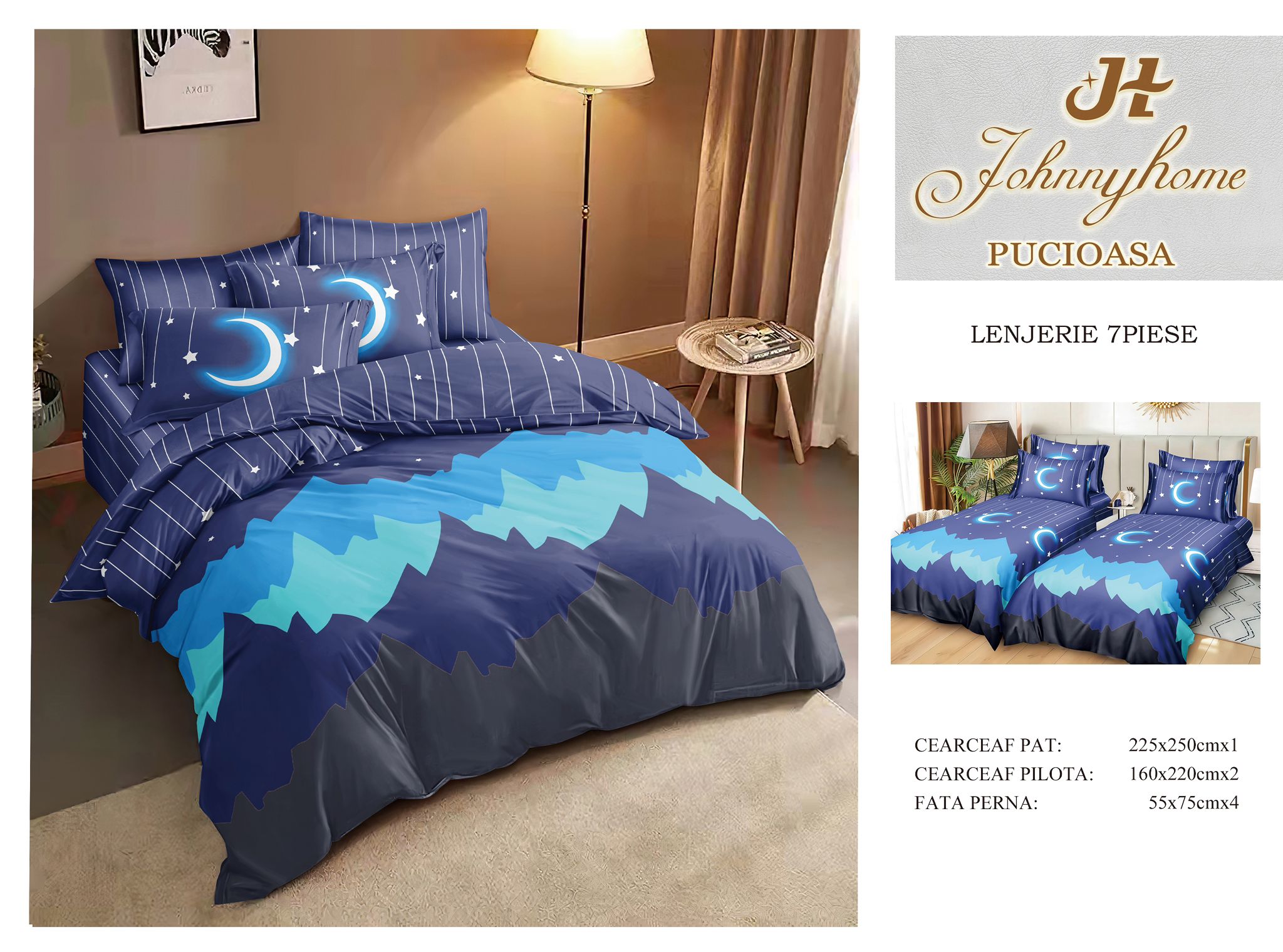 Спално бельо с два плика K-25