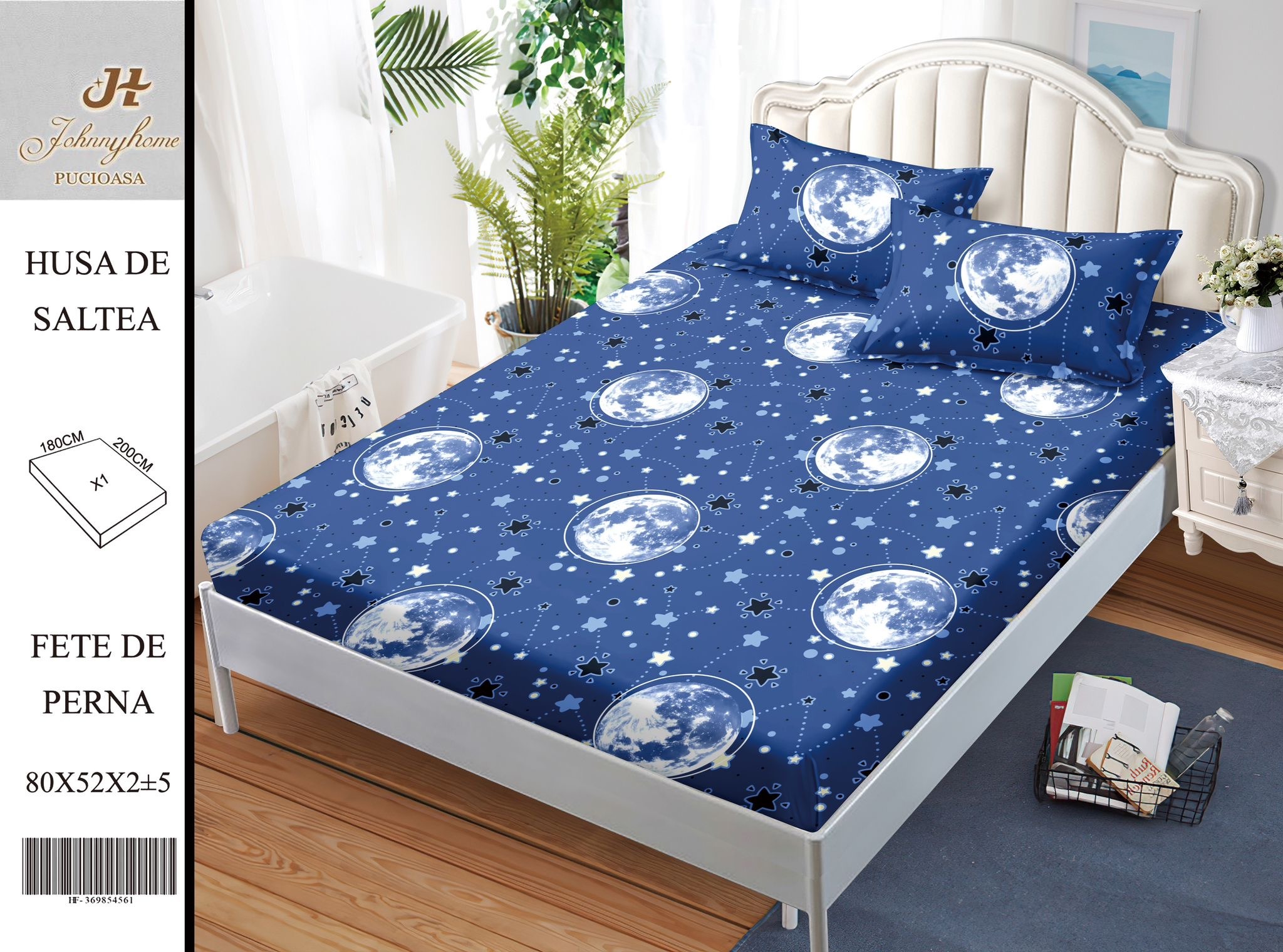 Комплект спално бельо от 3 части - 100% памук G-286