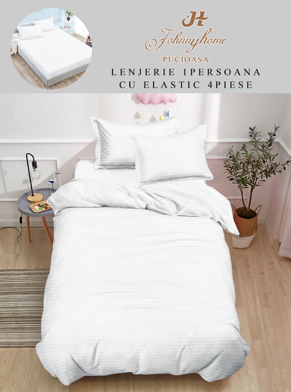 Единично спално бельо с ластик - DY-03