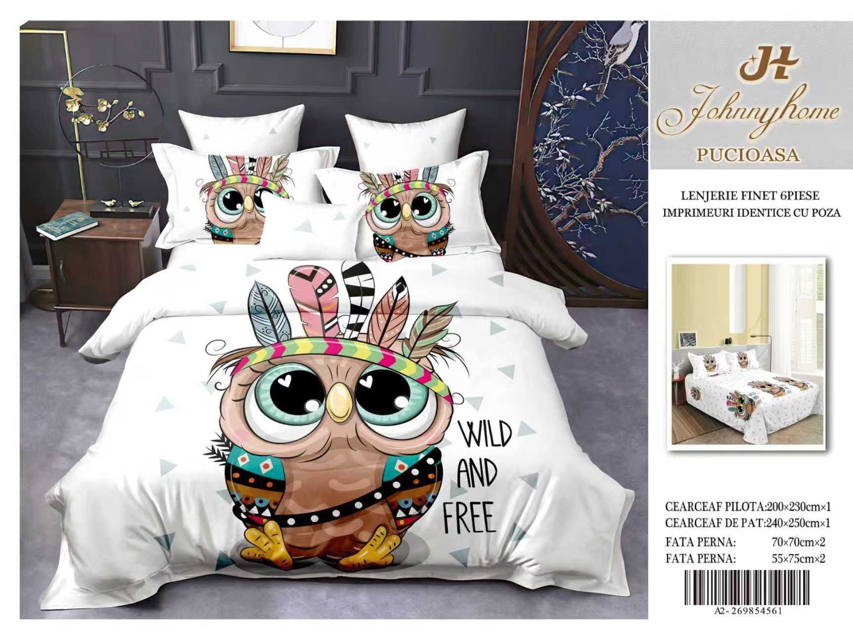 3D Спално Бельо от 100% памук - Q2a-61